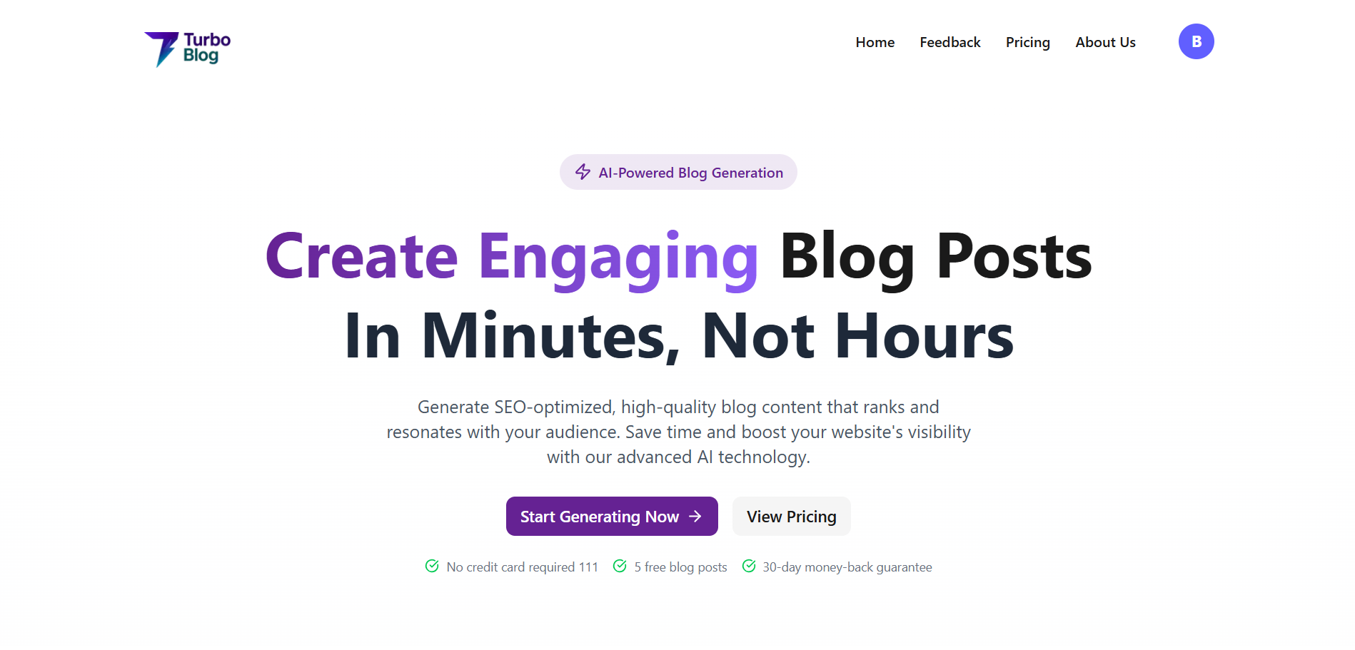 Ai Blog Generator